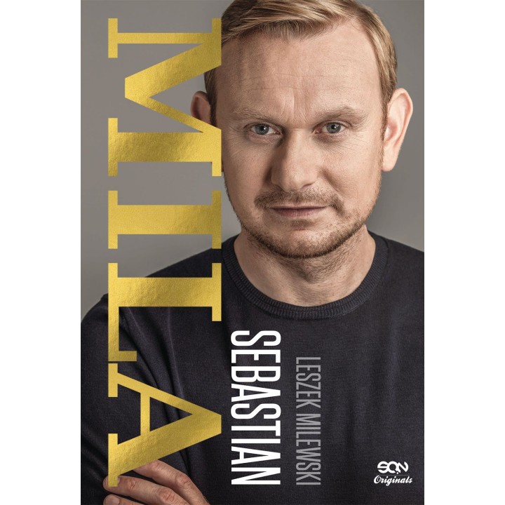 Okładka książki Sebastian Mila. Autobiografia w limitowanej wersji SQN Originals na Labotiga.pl 