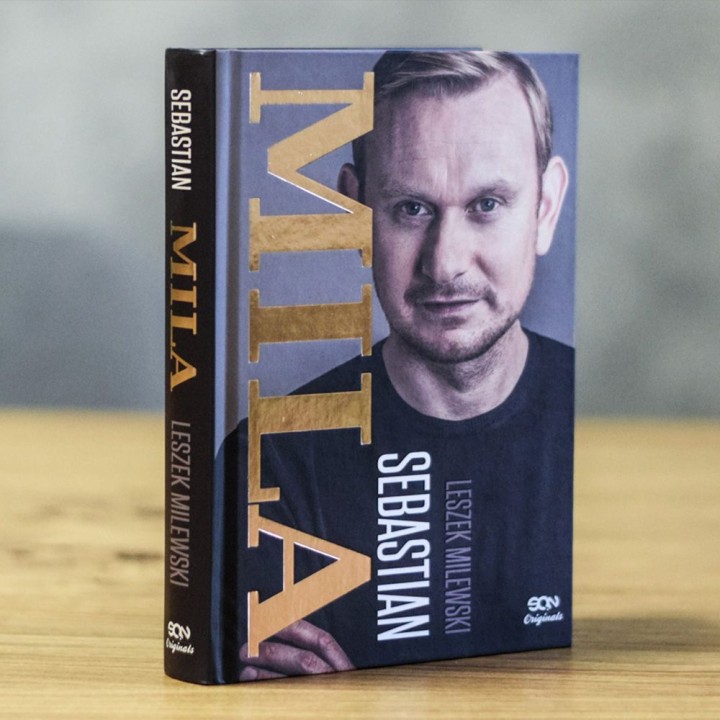 Okładka książki Sebastian Mila. Autobiografia w limitowanej wersji SQN Originals na Labotiga.pl 