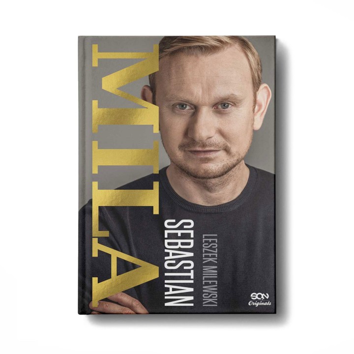 Okładka książki Sebastian Mila. Autobiografia w limitowanej wersji SQN Originals na Labotiga.pl 