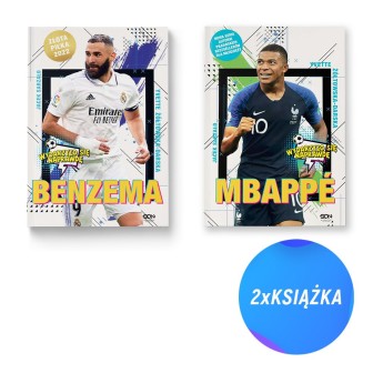 Pakiet: Benzema. Napastnik idealny + Mbappe. Nowy książę futbolu (2x książka)