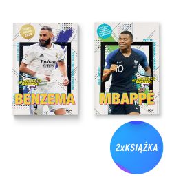 Pakiet: Benzema. Napastnik idealny + Mbappe. Nowy książę futbolu (2x książka)