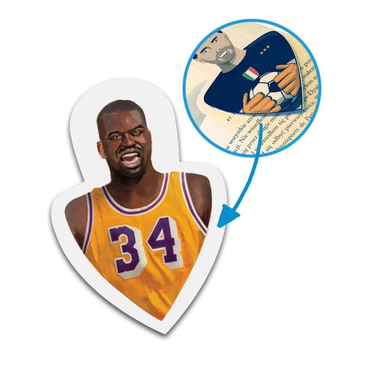 Zakładka inspirowana gotującym koszykarzem Shaq
