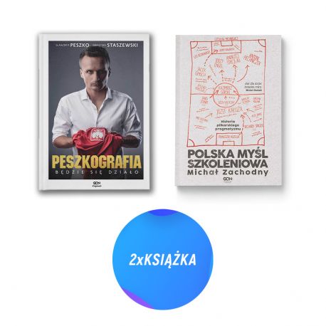 Pakiet SQN Originals: Peszkografia. Będzie się działo! + Polska myśl szkoleniowa (2x książka + pocztówka)