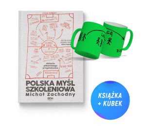Pakiet: Polska myśl szkoleniowa + Kubek piłkarski laga na Robercika + Pocztówka (książka + kubek+ pocztówka)