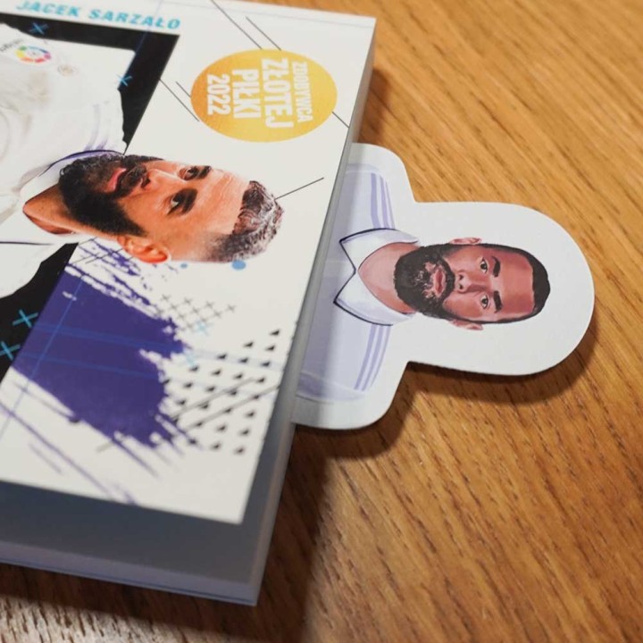 Zakładka Benzema inspirowana Karimem z Francji
