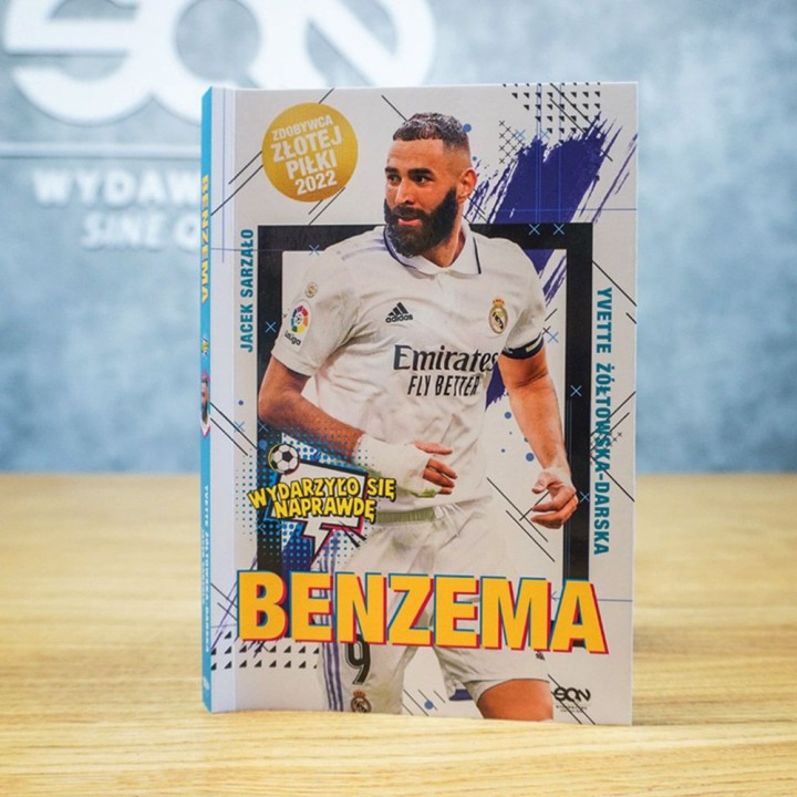 Benzema. Napastnik idealny (seria Wydarzyło się naprawdę) + Zakładka głowa (książka + zakładka)