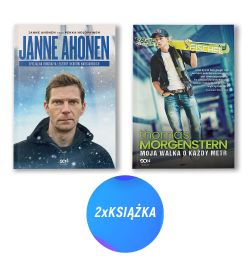  Pakiet: Janne Ahonen. Oficjalna biografia legendy skoków narciarskich + Thomas Morgenstern (2x książka)