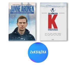 Pakiet: Janne Ahonen. Oficjalna biografia legendy skoków narciarskich + Za punktem K (2x książka)