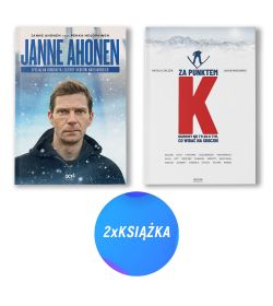  Pakiet: Janne Ahonen. Oficjalna biografia legendy skoków narciarskich + Za punktem K (2x książka)