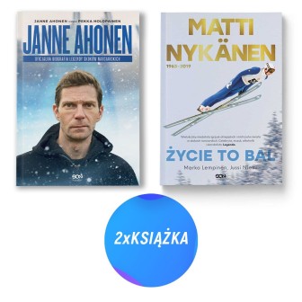 (Wysyłka ok. 19.12.) Pakiet: Janne Ahonen. Oficjalna biografia + Matti Nykanen. Życie to bal (2x książka)