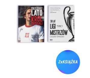 Pakiet: Grzegorz Lato + 30 lat Ligi Mistrzów (2x książka)