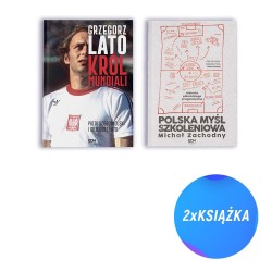 Pakiet: Grzegorz Lato. Król mundiali + Polska myśl szkoleniowa (2x książka + pocztówka + zakładka)