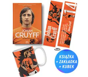 (Wysyłka ok. 16.01.) Pakiet SQN Originals: Johan Cruyff. Autobiografia + kubek (książka + kubek + zakładka gratis)