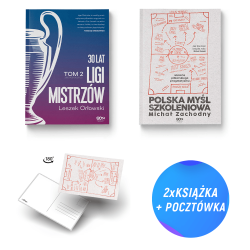 Pakiet: 30 lat Ligi Mistrzów. Tom 2 + Polska myśl szkoleniowa (2x książka + pocztówki)