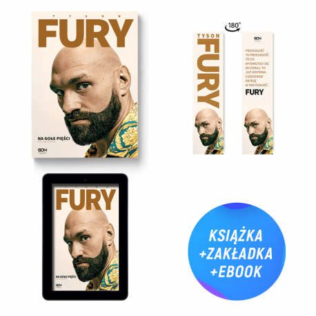 Pakiet: Tyson Fury. Na gołe pięści + e-book (książka + e-book + zakładka gratis)