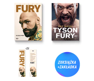 Pakiet: Tyson Fury. Na gołe pięści + Tyson Fury. Bez maski (2x książka + zakładka gratis)