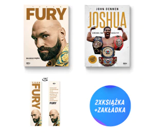 Pakiet: Tyson Fury. Na gołe pięści + Joshua. Droga na szczyt (2x książka + zakładka gratis)