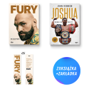 Pakiet: Tyson Fury. Na gołe pięści + Joshua (2x książka + zakładka gratis)
