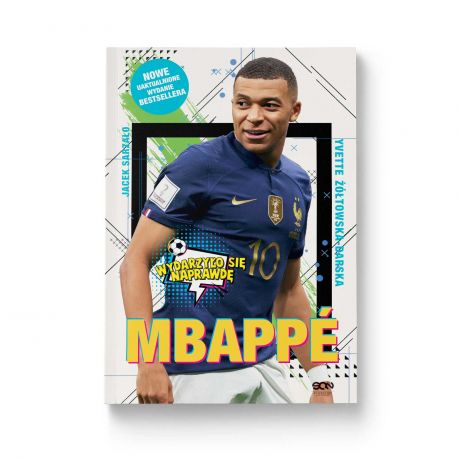Zdjęcie pakietu Mbappé. Nowy książę futbolu (zakładka gratis) w księgarni sportowej Labotiga