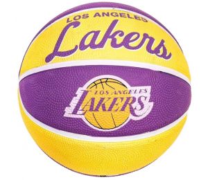 Piłka Wilson Team Retro Los Angeles Lakers Mini Ball WTB3200XBLAL