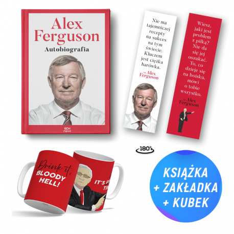 Pakiet SQN Originals: Alex Ferguson. Autobiografia + kubek (książka + kubek + zakładka gratis)