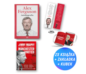Pakiet SQN Originals: Alex Ferguson. Autobiografia + Jimmy Murphy + kubek (2x książka + kubek + zakładka gratis)