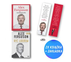 Pakiet SQN Originals: Alex Ferguson. Autobiografia + Alex Ferguson. Być liderem (2x książka + zakładka gratis)