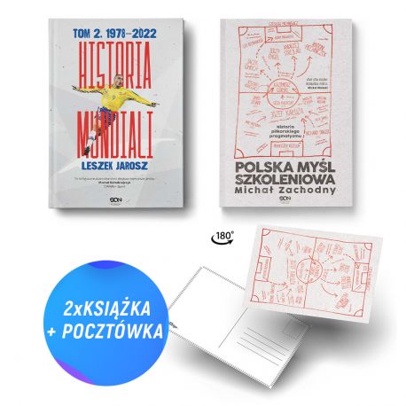 Pakiet: Historia mundiali. Tom 2. 1978–2022 + Polska myśl szkoleniowa (2x książka + pocztówka)
