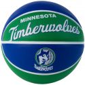 Piłka Wilson Team Retro Minnesota Timberwolves Mini Ball