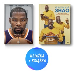 Pakiet: Kevin Durant. W pogoni za wielkością + Gotuj i jedz jak Shaq (2x książka)