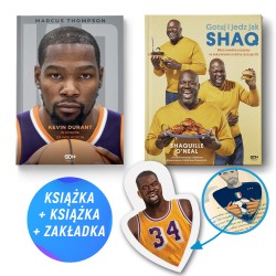 Pakiet: Kevin Durant. W pogoni za wielkością + Gotuj i jedz jak Shaq (2x książka)