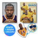 Pakiet: Kevin Durant + Gotuj i jedz jak Shaq (2x książka i zakładka)