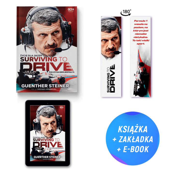  Pakiet: Surviving to Drive. Życie dla jazdy (książka + e-book + zakładka gratis)