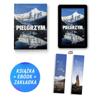 Pakiet: Skalny pielgrzym + e-book (książka + e-book + zakładka gratis)