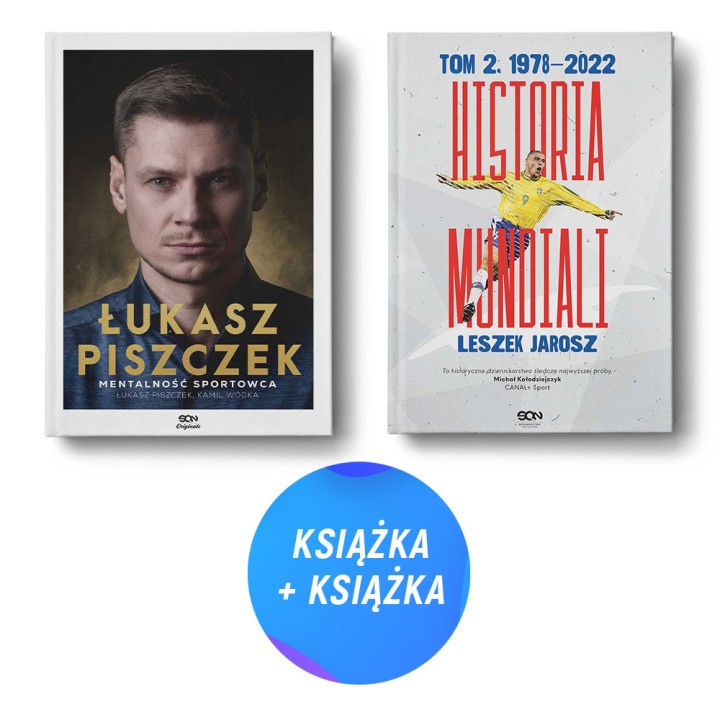 Pakiet SQN Originals: Łukasz Piszczek + Historia mundiali. Tom 2 (2x książka)