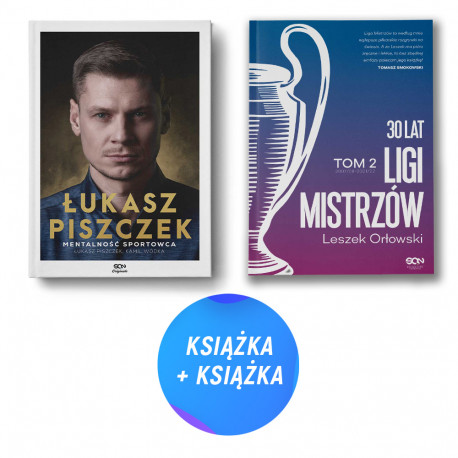  Pakiet SQN Originals: Łukasz Piszczek + 30 lat Ligi Mistrzów. Tom 2 (2x książka)