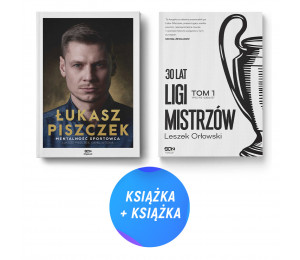 Pakiet SQN Originals: Łukasz Piszczek + 30 lat Ligi Mistrzów. Tom 1 (2x książka)