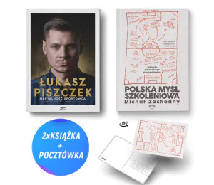  Pakiet SQN Originals: Łukasz Piszczek + Polska myśl szkoleniowa (2x książka + pocztówka gratis)