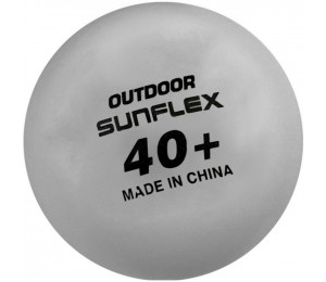 Piłeczka do tenisa stołowego Sunflex IOutdoor 6 szt.