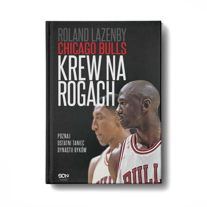 Okładka książki Chicago Bulls. Krew na rogach. Poznaj ostatni taniec dynastii Byków w księgarni sportowej Labotiga