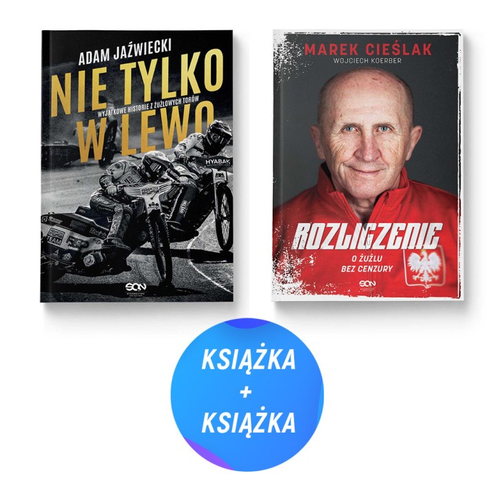Pakiet: Nie tylko w lewo + Marek Cieślak. Rozliczenie (2x książka)
