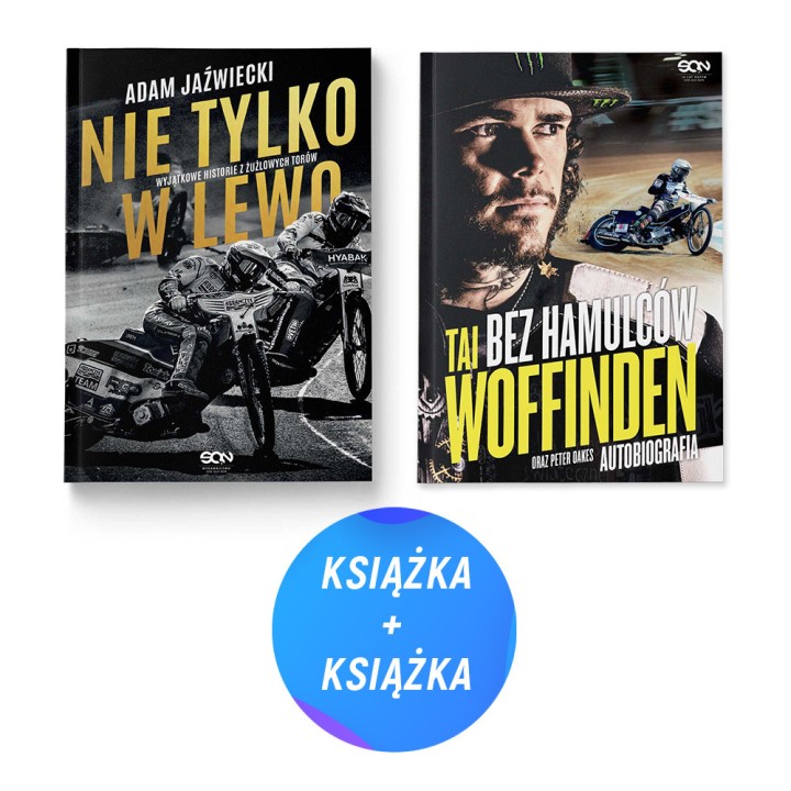 Pakiet: Nie tylko w lewo + Tai Woffinden (2x książka)