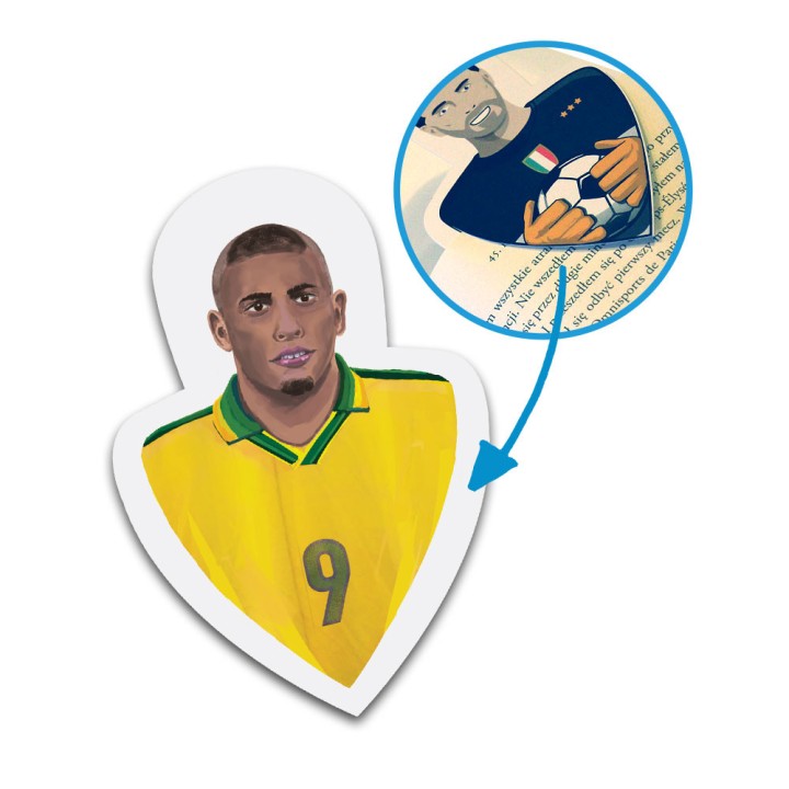 Zakładka inspirowana legendarnym Ronaldo