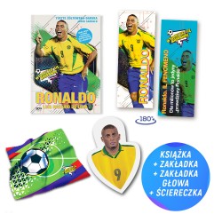 Pakiet: Ronaldo. Po prostu fenomen + gadżety (książka + zakładka głowa + ściereczka + zakładka gratis)