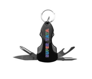 Brelok multitool z dedykacją Super Tata