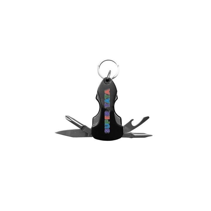 Brelok multitool z dedykacją Super Tata