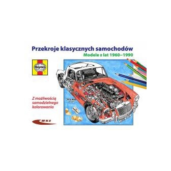 Przekroje klasycznych samochodów. Modele 1960-1990