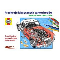 Przekroje klasycznych samochodów. Modele 1960-1990