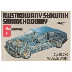 Ilustrowany słownik samochodowy 6-języczny