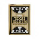 Karty Texas Hold'em Jumbo złoty/czarny CARTAMUNDI